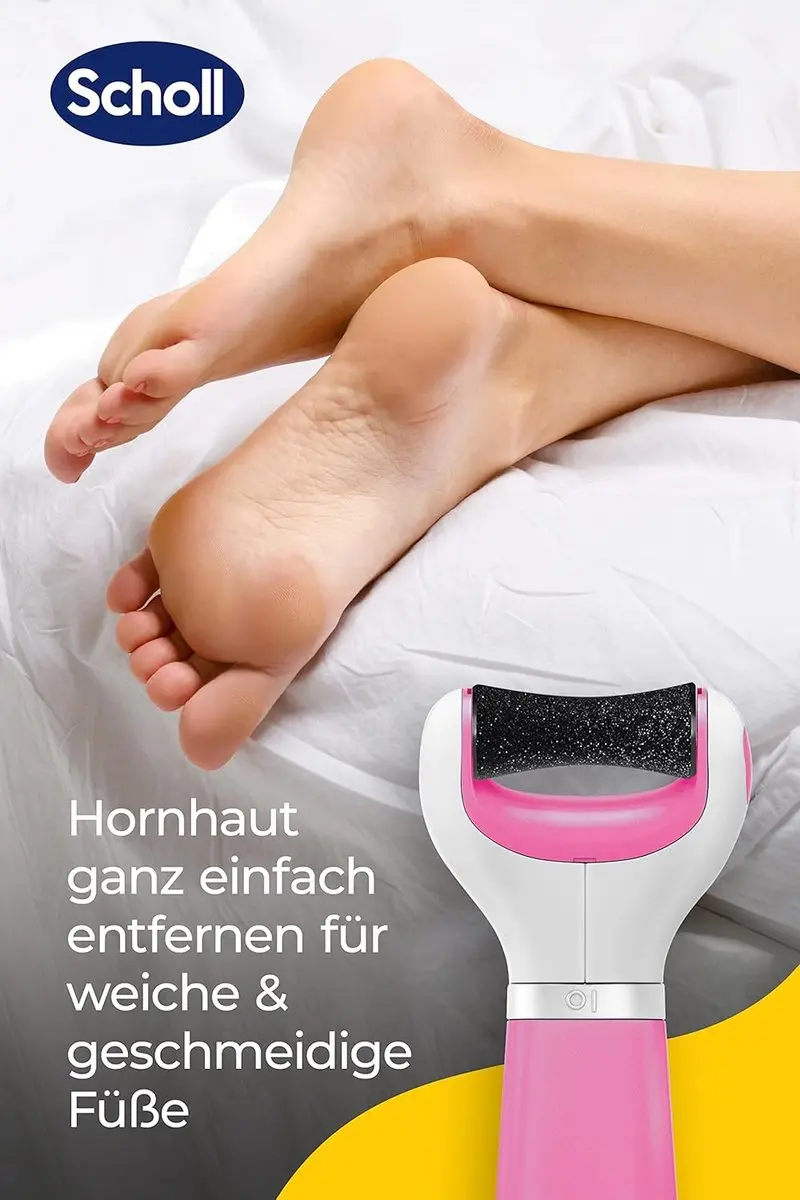 Scholl Velvet Smooth Elektronische Pedi - Blauw/Wit