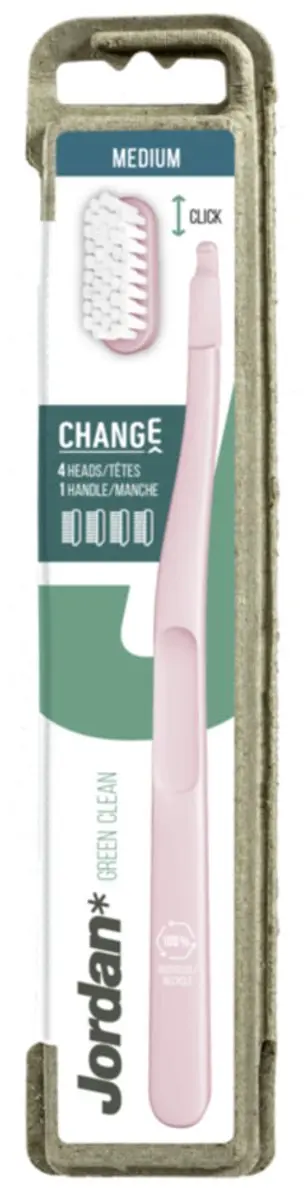 Jordan Green Clean Tandenborstel Medium