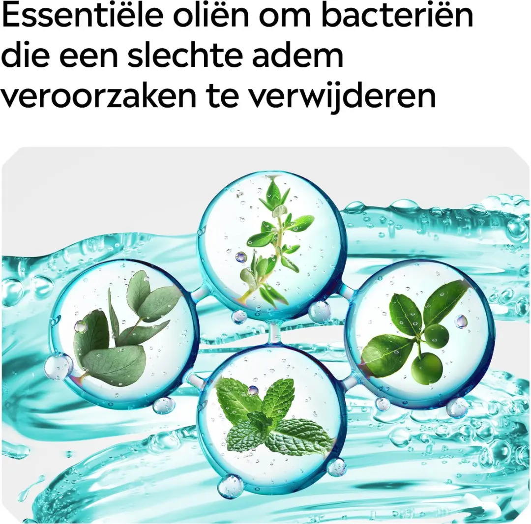 Listerine Cool Mint Mondwater 1000ml - Zonder Alcohol - afbeelding 6 van 6