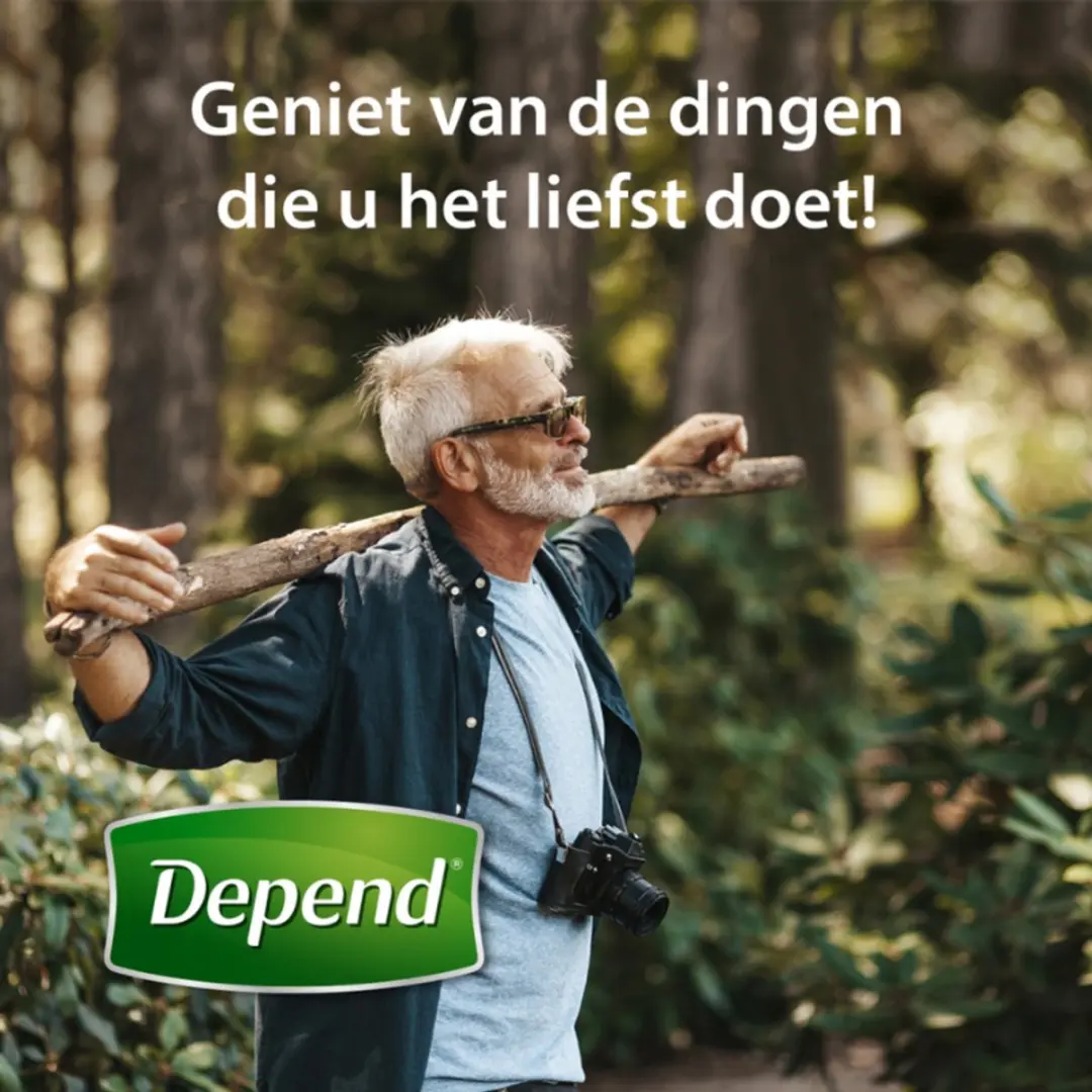 Depend For Men Guards Incontinentieverband M - 14 Stuks