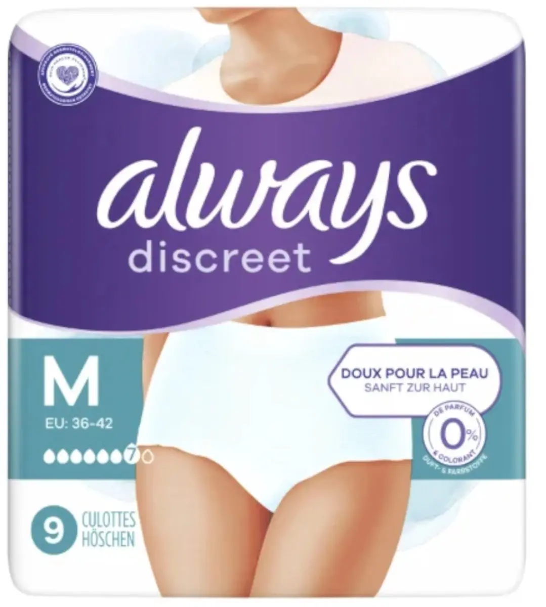 Always Discreet Pants Plus M
