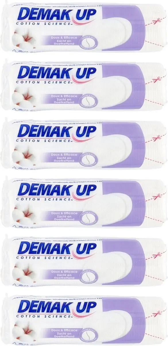 Demak'Up Zacht & Efficiënt Make-up Wattenschijfjes