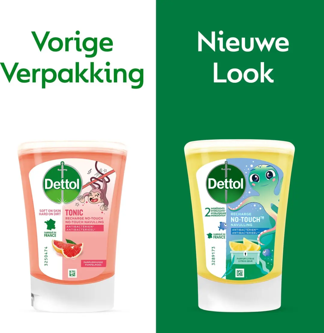 Dettol No-Touch Handzeep Navulling Citrus 250ml - 12 Stuks