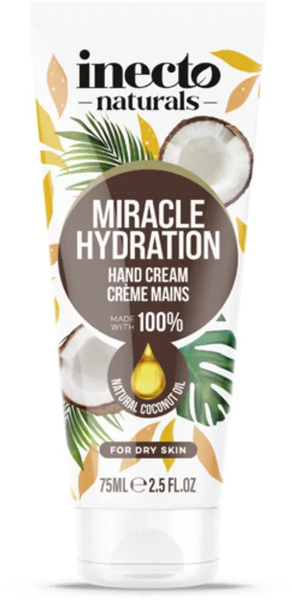Inecto Naturals Ultra Hydration Coconut Hand & Nail Cream 75ml