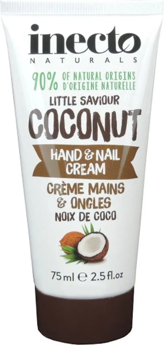 Inecto Naturals Ultra Hydration Coconut Hand & Nail Cream 75ml