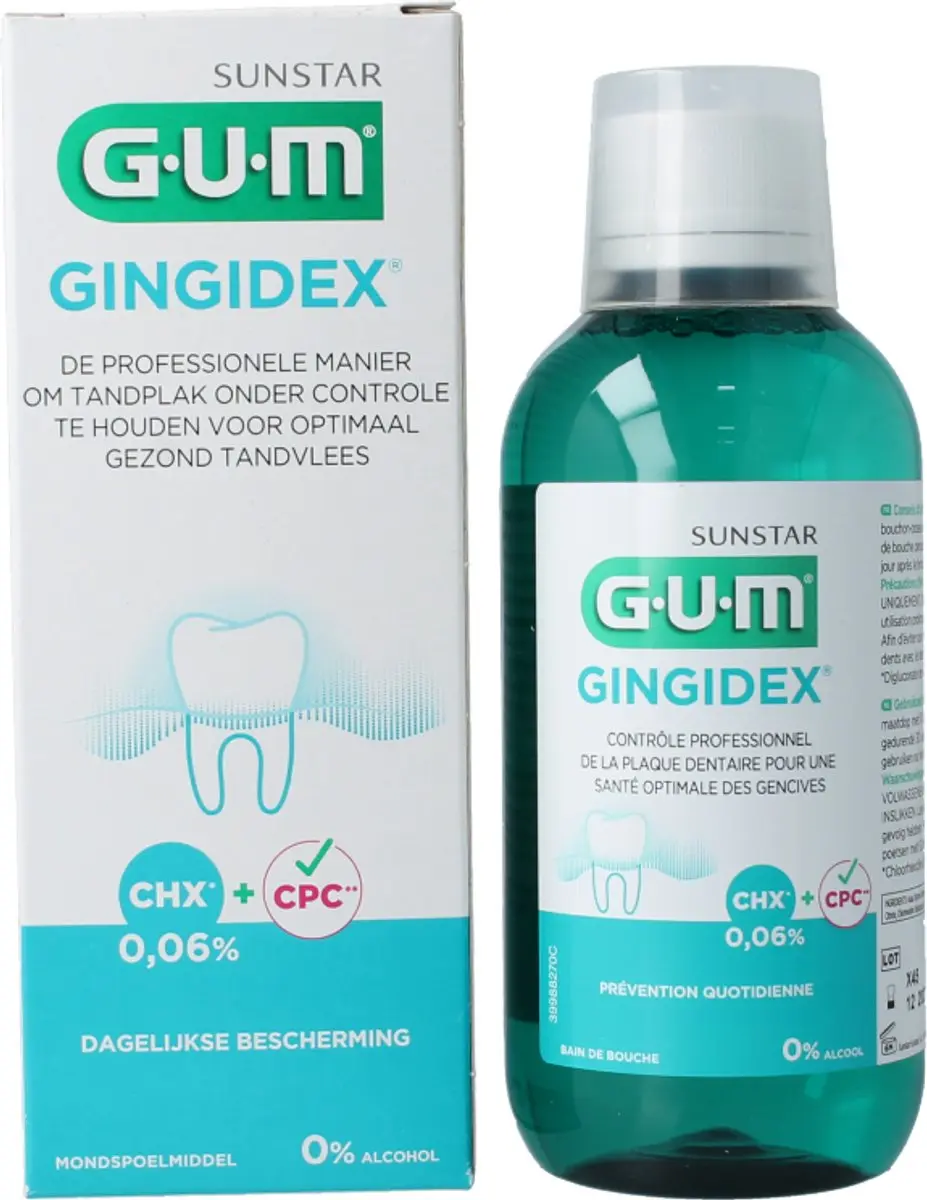 Gum Gingidex Mondspoeling 300ml