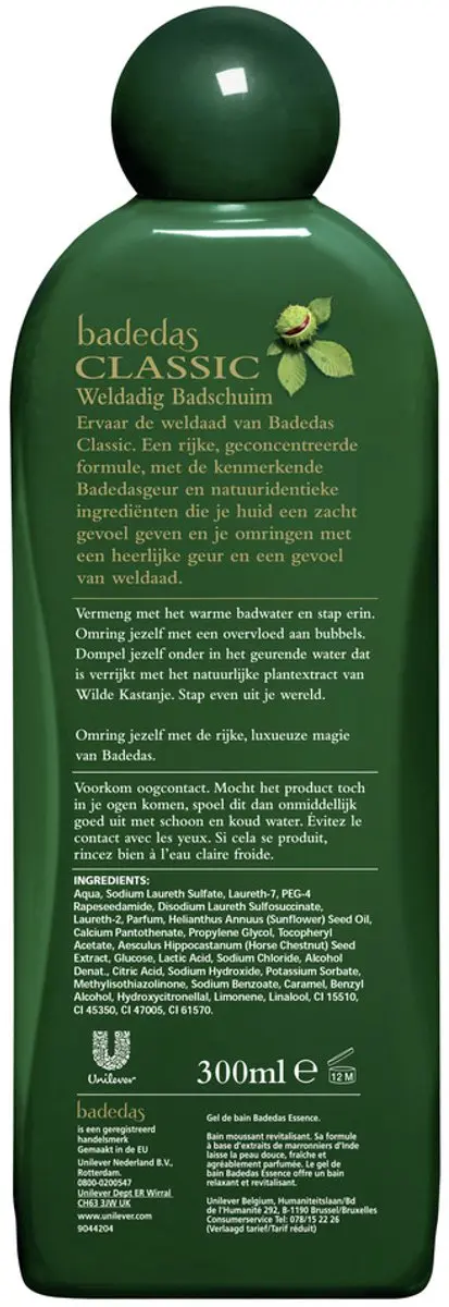 Badedas Classic Badschuim 300ml