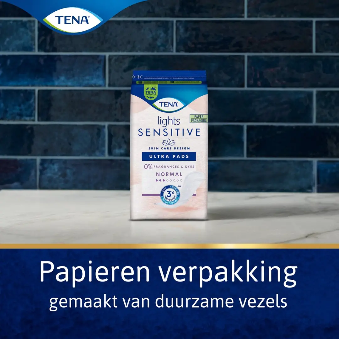 TENA Sensitive Lights Ultra Pads Normal - 16 Stuks