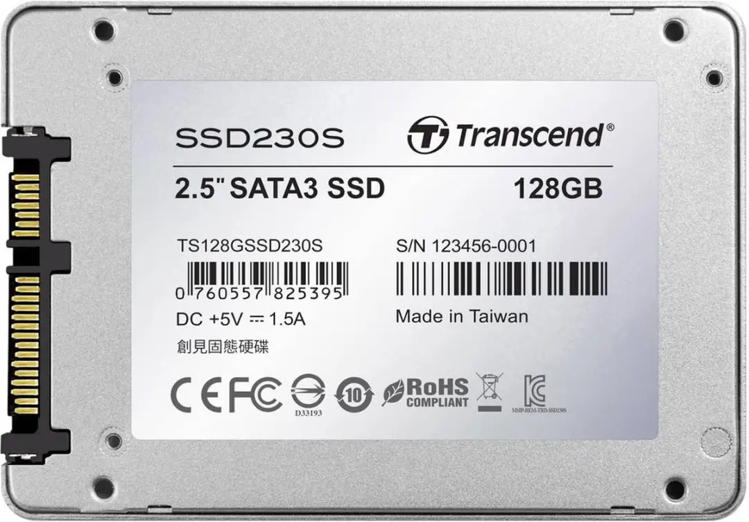 Transcend 230S TS128GSSD230S SSD - 128GB - 2.5 inch SATA