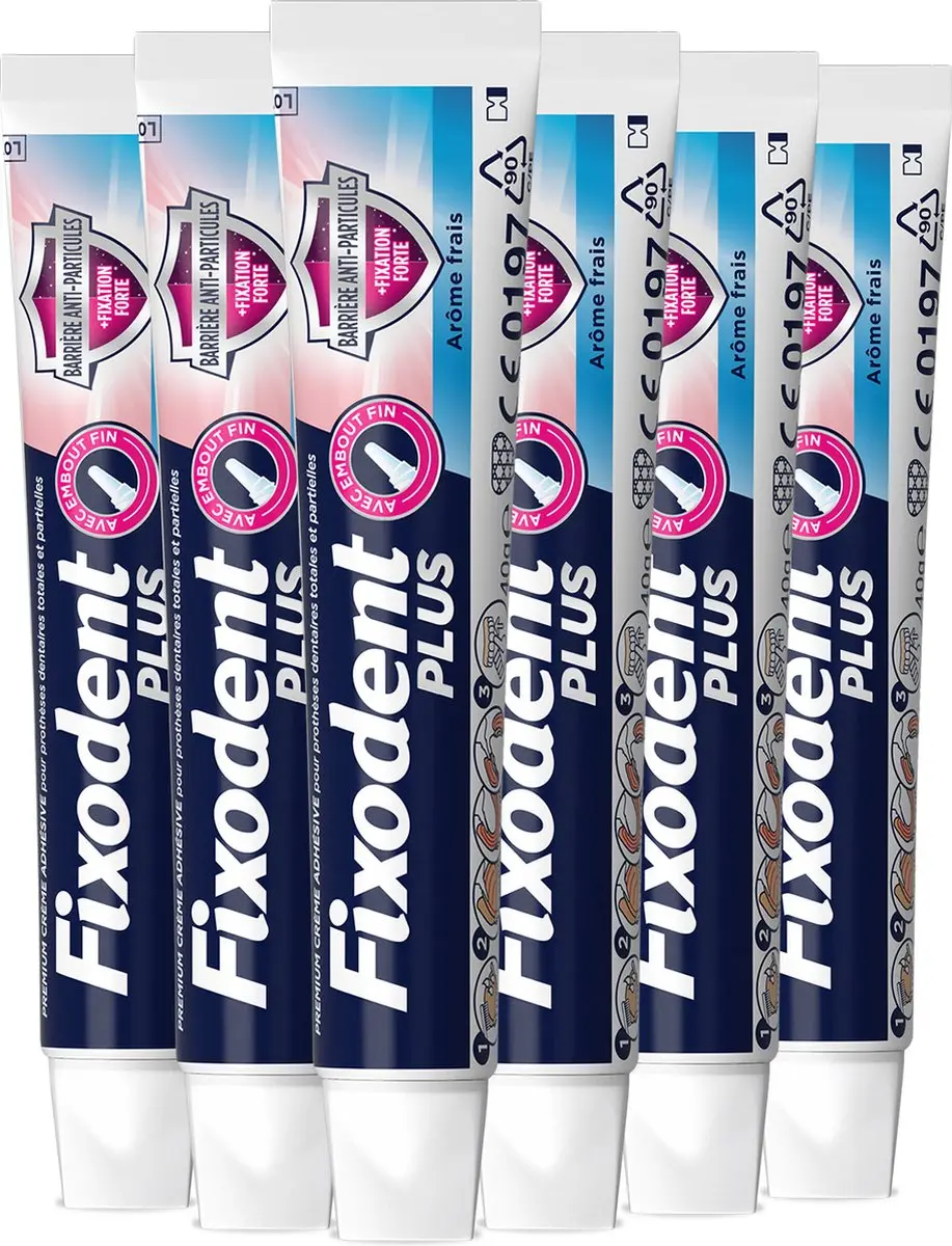 Fixodent Plus Kleefpasta Kunstgebit 240ml