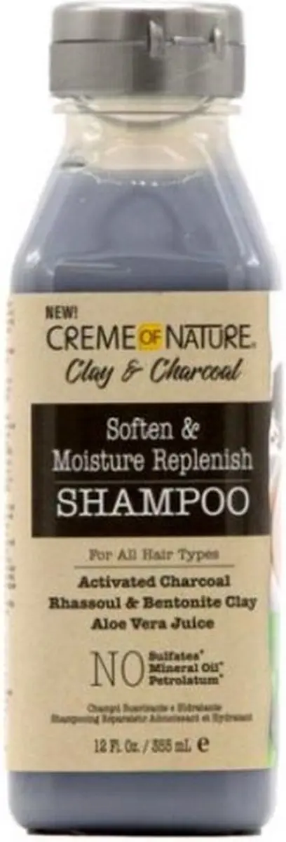 Creme of Nature Clay & Charcoal Shampoo 355ml