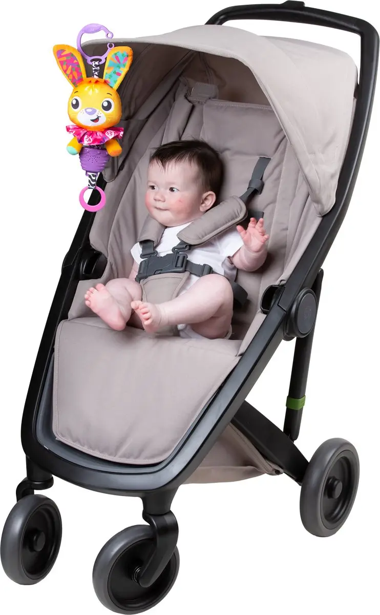 Playgro Musical Pullstring Betsy Bunny - Roze