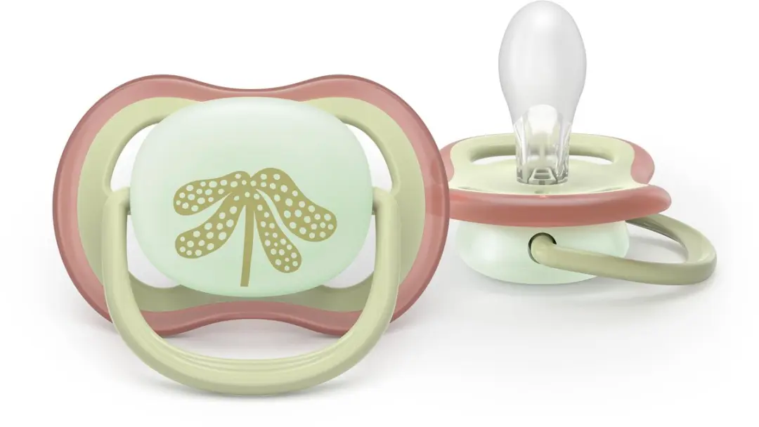 Philips Avent Ultra Air Fopspeenset SCF087/18 - Dag & Nacht - 2 Stuks