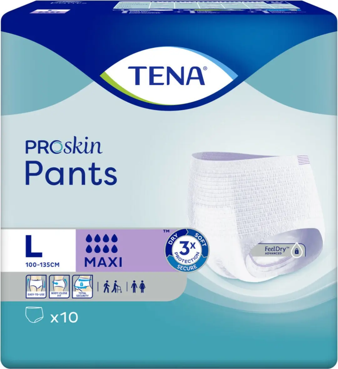 TENA Proskin Pants Maxi L