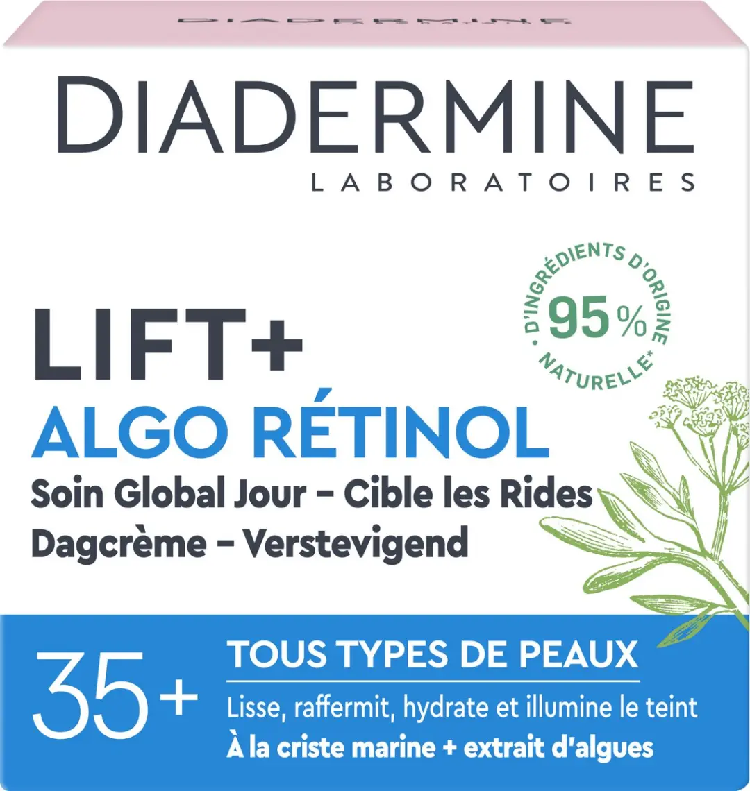 Diadermine LIFT+ Algo Retinol Anti-Age Dagcrème 50ml