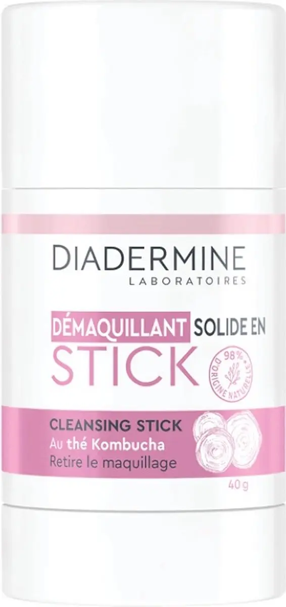 Diadermine Reinigingsstick Kombucha Thee 40g - 6 Stuks