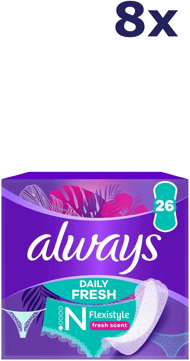 Always Daily Fresh Slim Flexistyle Inlegkruisjes