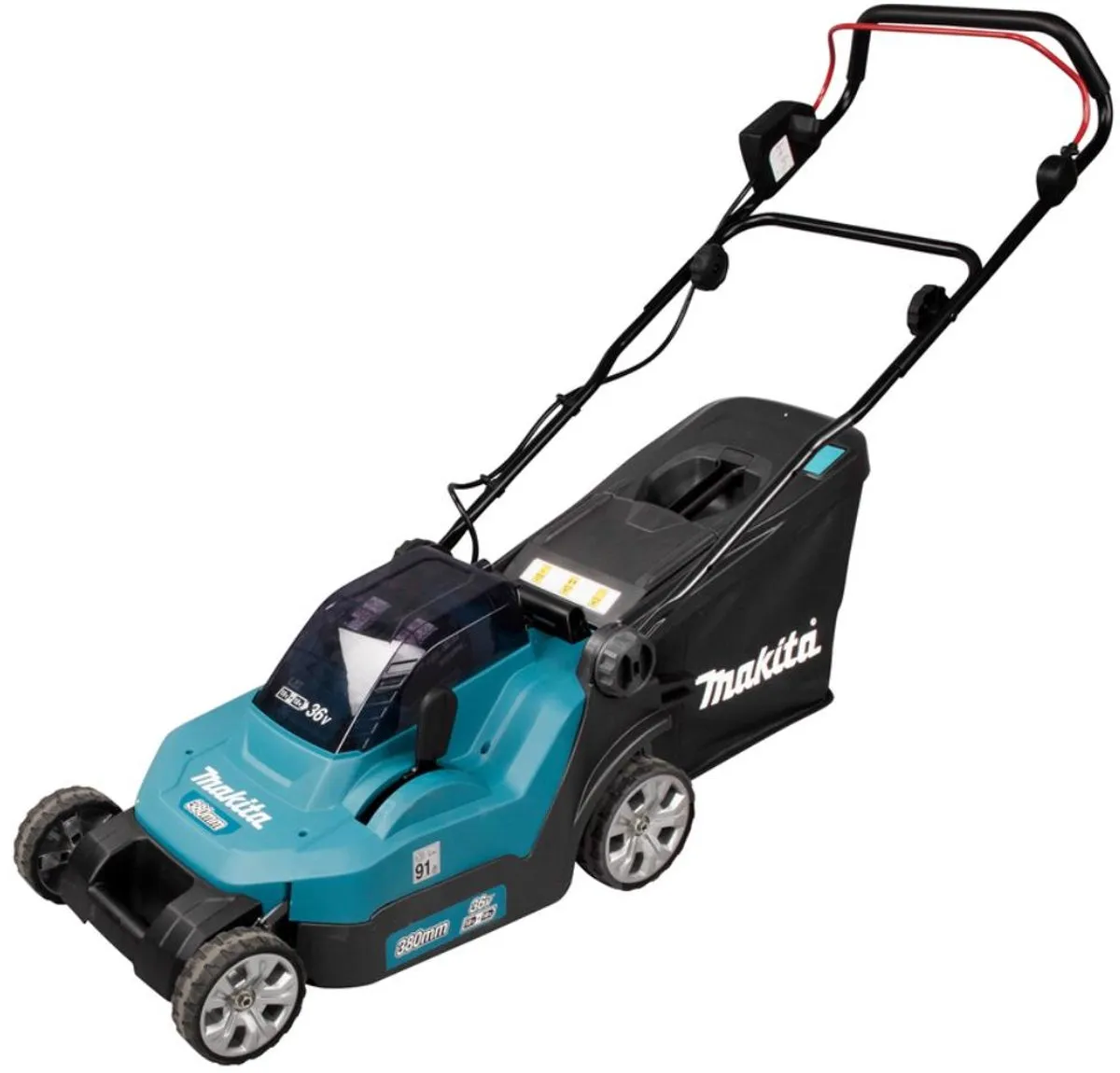 Makita DLM382CM2 Grasmaaier 38cm - 2x 18V - 2x 4,0Ah