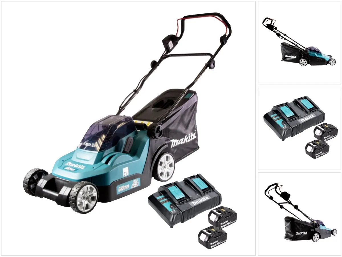 Makita DLM382CM2 Grasmaaier 38cm