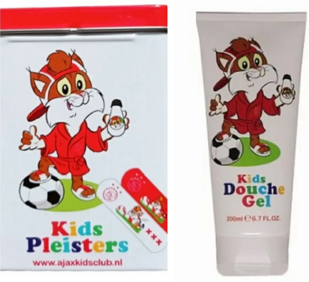 Ajax Kids Douchegel & Pleisters