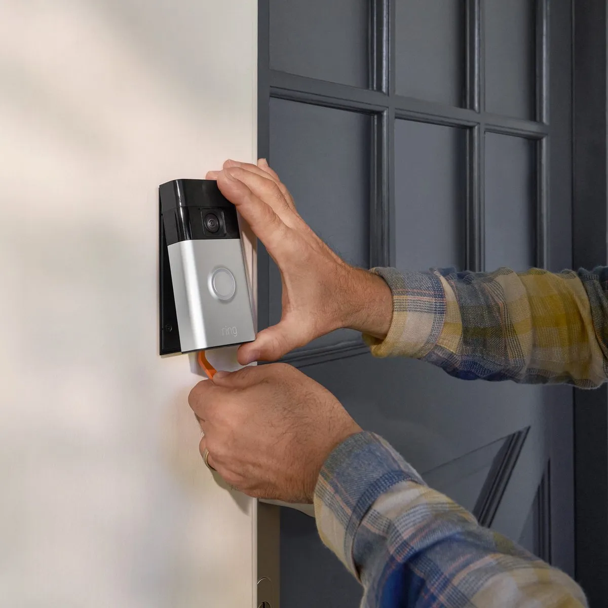 Ring Battery Video Doorbell 1440p - Zilver - afbeelding 6 van 6