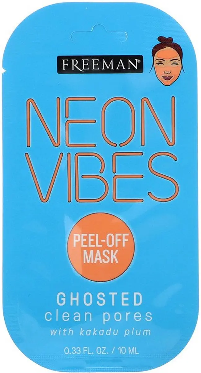 Freeman Beauty Neon Vibes Peel Off Gezichtsmasker 10ml