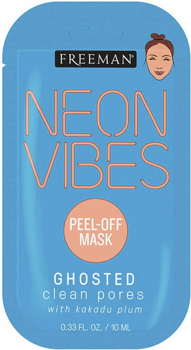 Freeman Beauty Neon Vibes Peel Off Gezichtsmasker 10ml