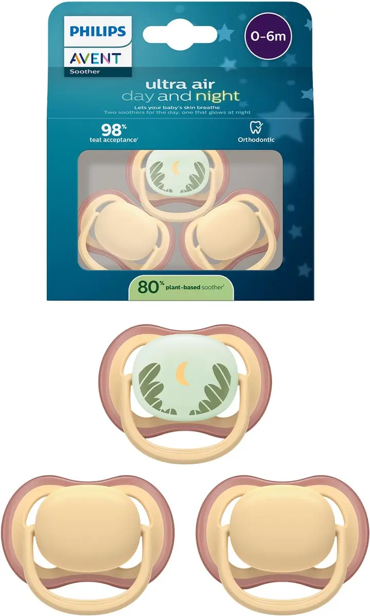 Philips Avent Ultra Air Fopspeen 0-6 Mnd