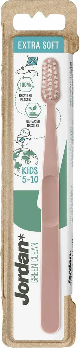 Jordan Tandenborstel Extra Soft Green Clean - Blauw