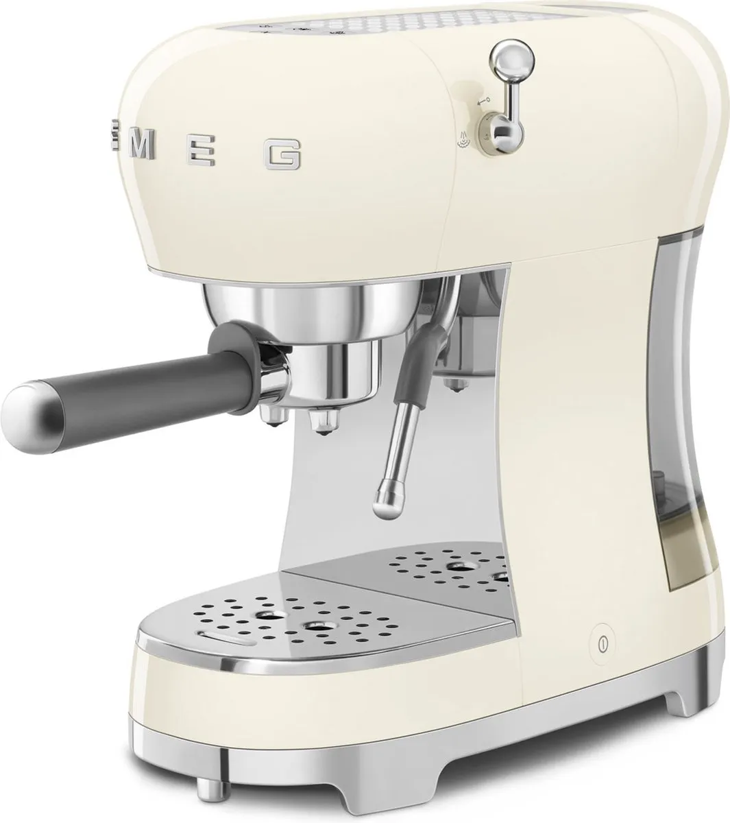 Smeg ECF02CREU Handmatige Espressomachine - Crème