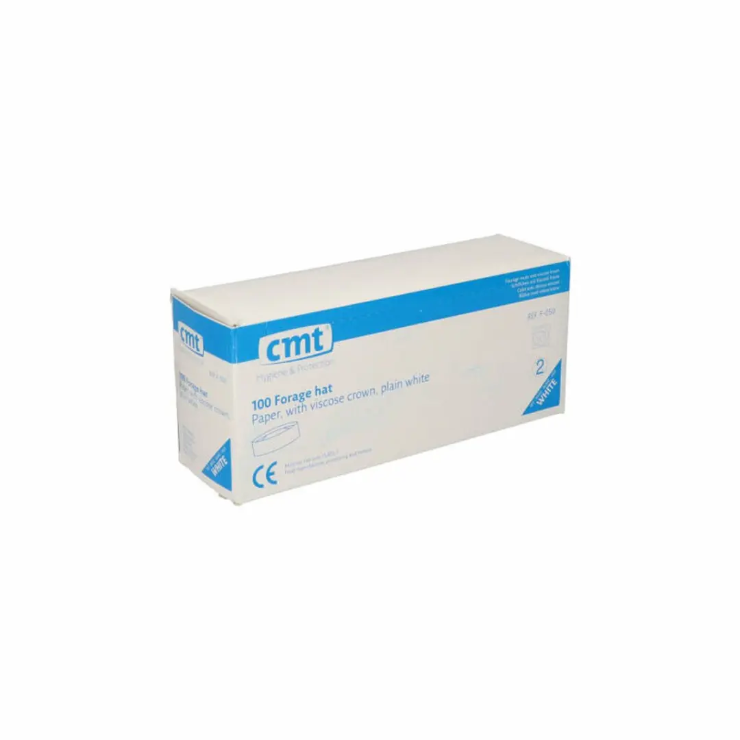CMT Fourage Muts Non-Woven Viscose - 1000 Stuks Wit