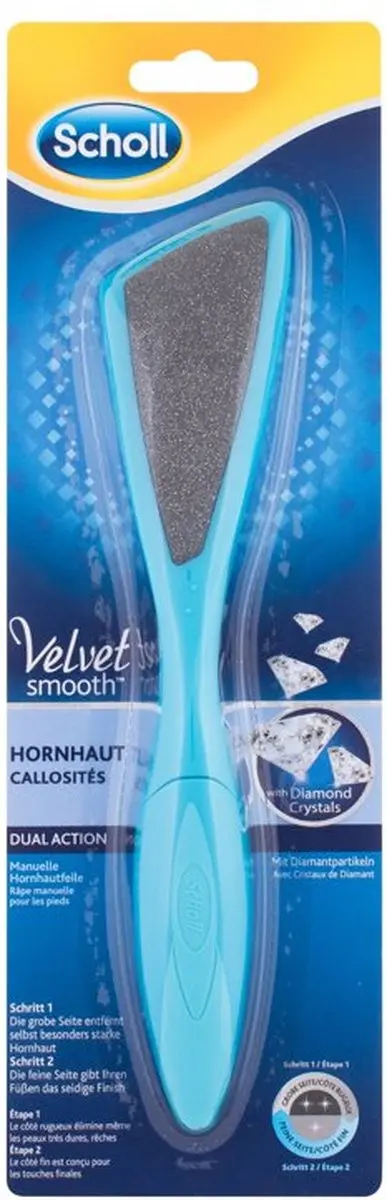 Scholl Velvet Smooth Robuuste Eeltvijl - Diamantdeeltjes