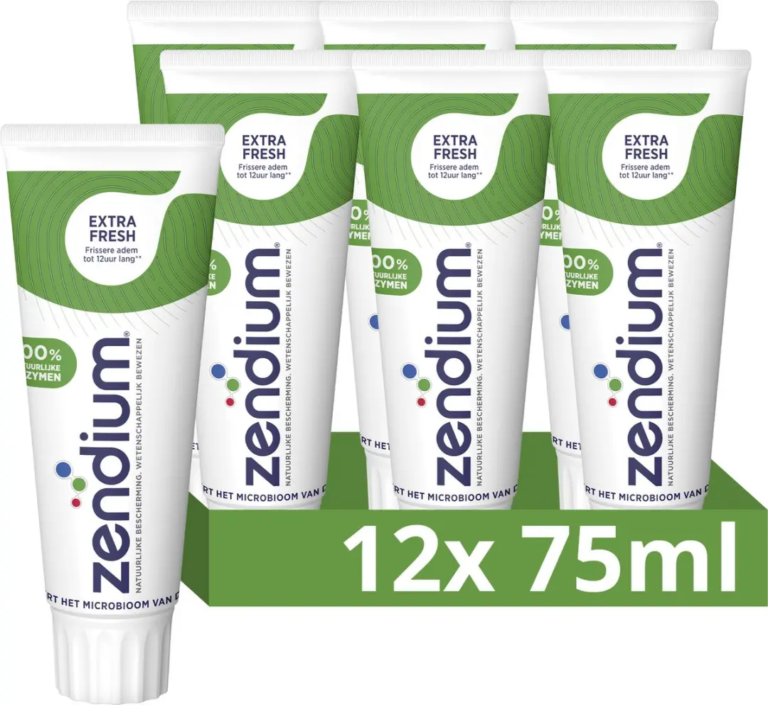 Zendium Tandpasta Extra Fresh 12x75ml