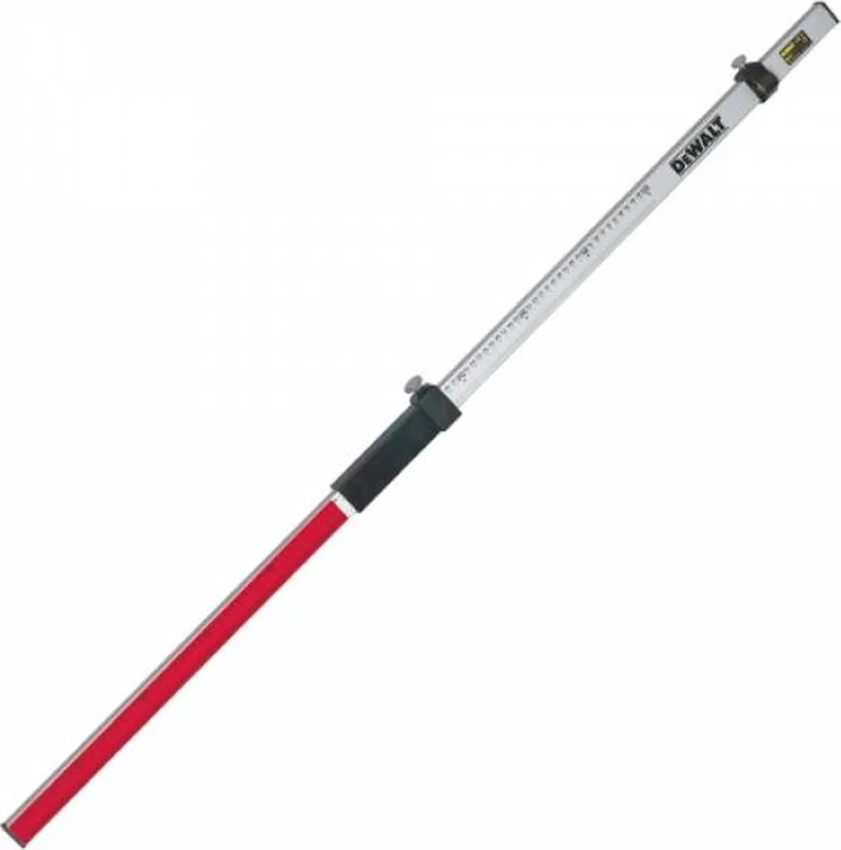 DeWalt DE0737 Lasermeetlat 2,4m - Rood/Zwart/Zilver
