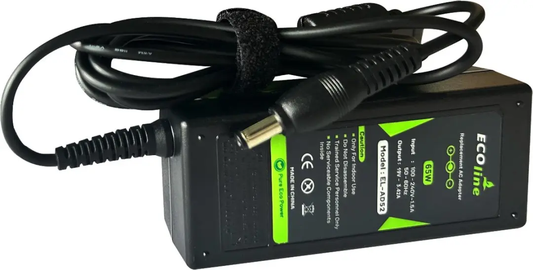 Ecoline Oplader 19V 65W - o.a. Toshiba/Asus/Lenovo
