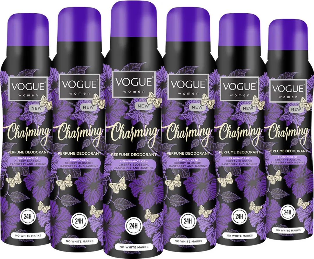 Vogue Charming Deo Voordeelverpakking 900ml