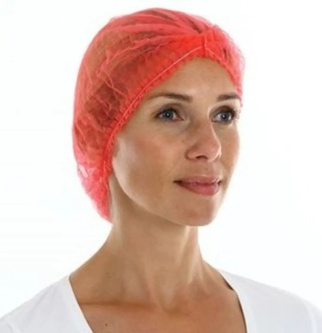 CMT Wegwerp Haarnetjes 300 Stuks - Rood - Clip Caps