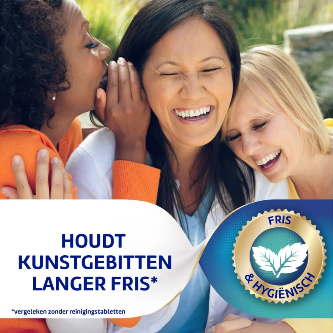 Corega Reinigingstabletten Antibacterie 66 Stuks
