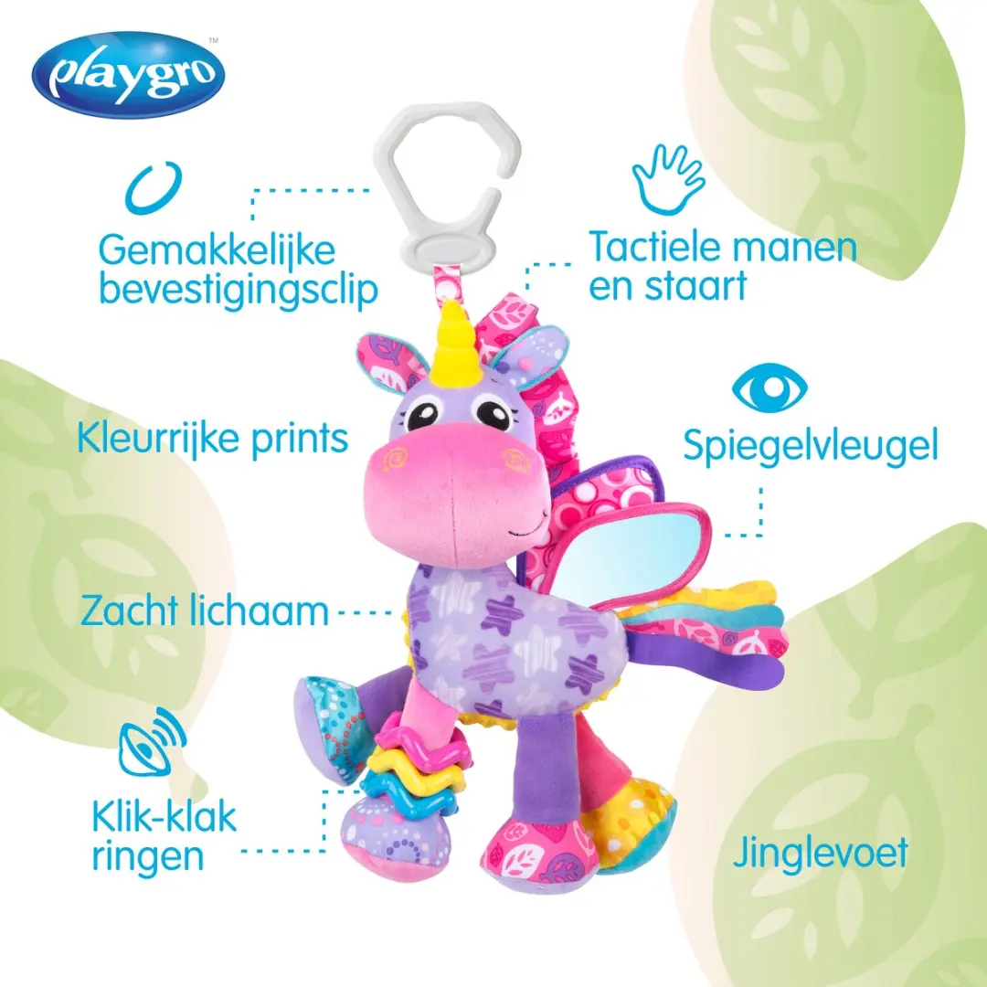 Playgro Stella Unicorn Hangspeeltje - Roze
