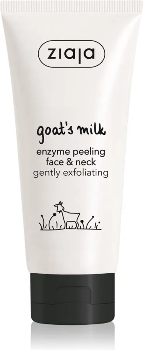 Ziaja Enzymatic Peeling Gezicht & Hals Geitenmelk 75ml