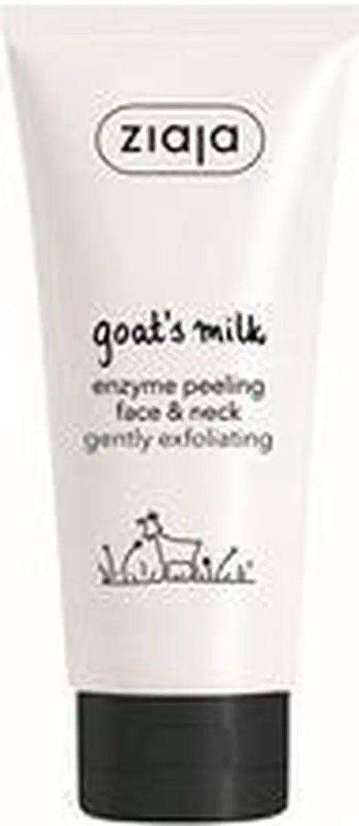 Ziaja Enzymatic Peeling Gezicht & Hals Geitenmelk 75ml