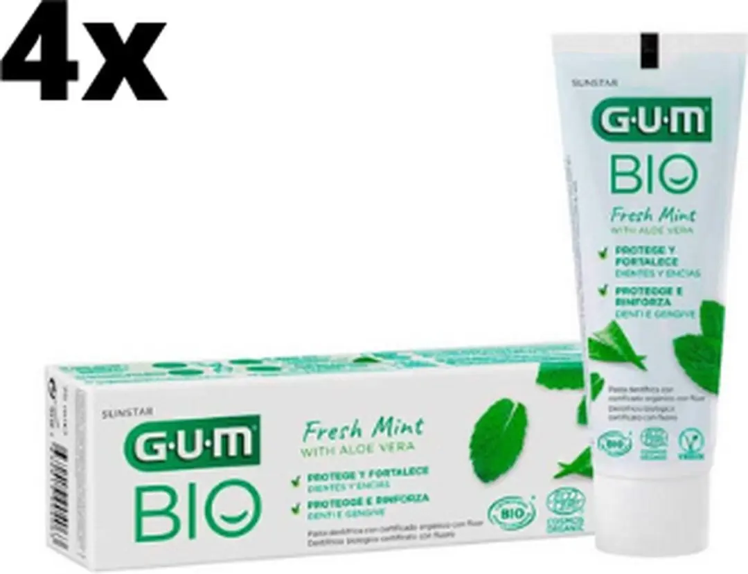 Gum Bio Tandpasta Fresh Mint/Aloe Vera