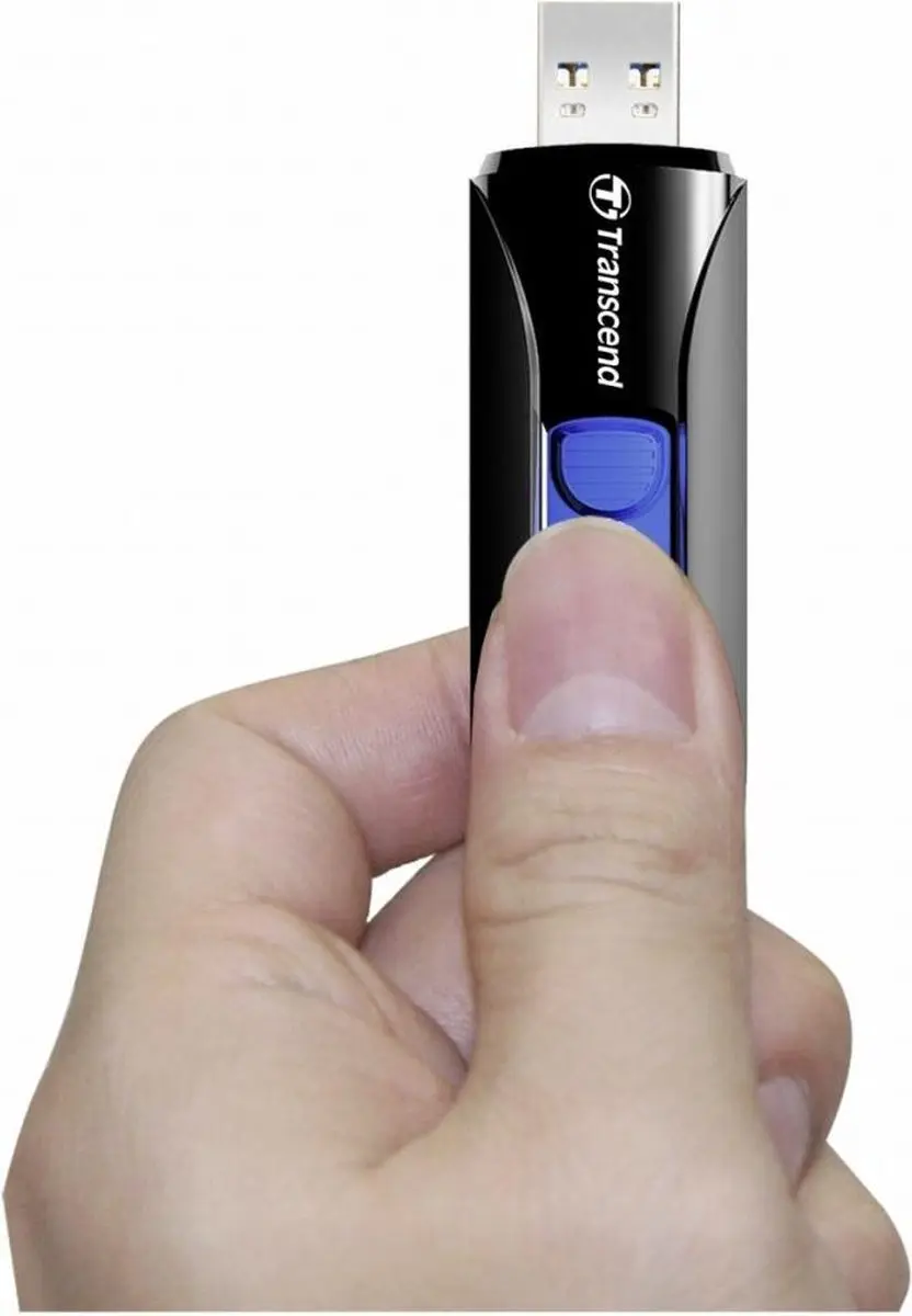 Transcend JetFlash 790 TS256GJF790K USB-stick 256GB - Zwart/Blauw
