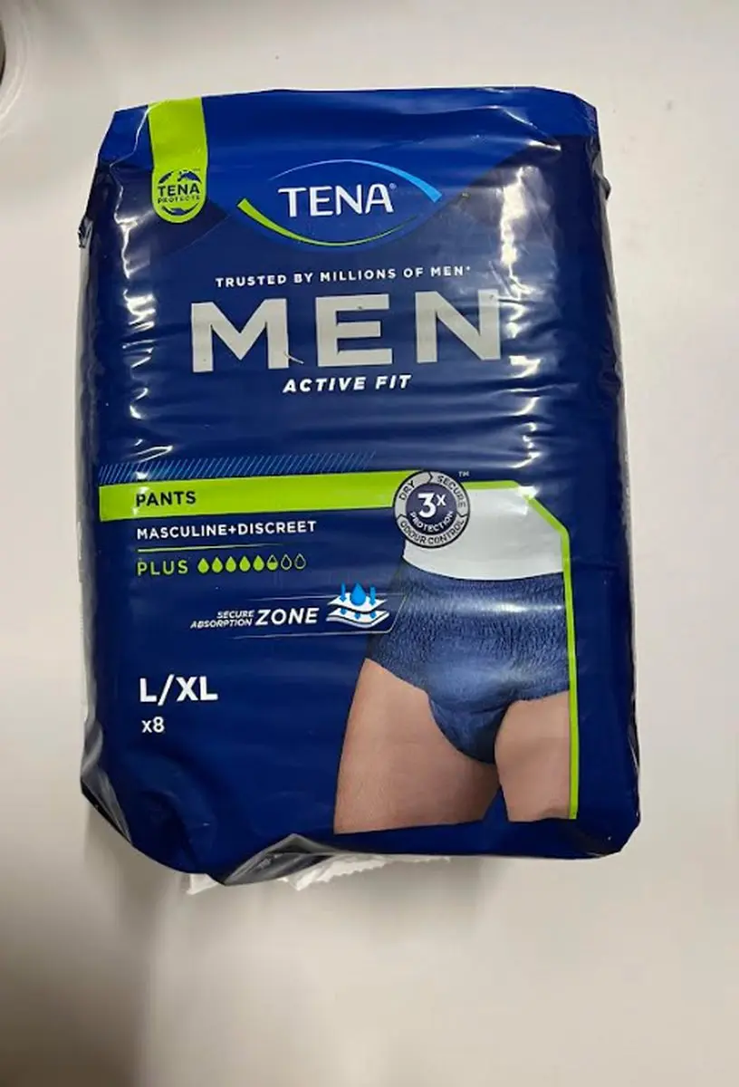TENA Men Pants Plus Maat L - 8 Stuks
