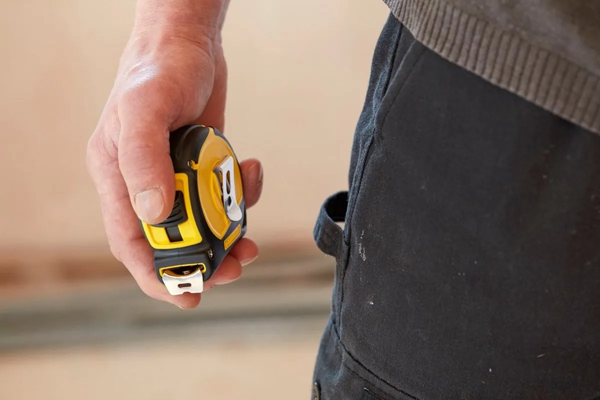 Stanley Tylon Rolbandmaat 8m 25mm - 0-30-657 - Zwart