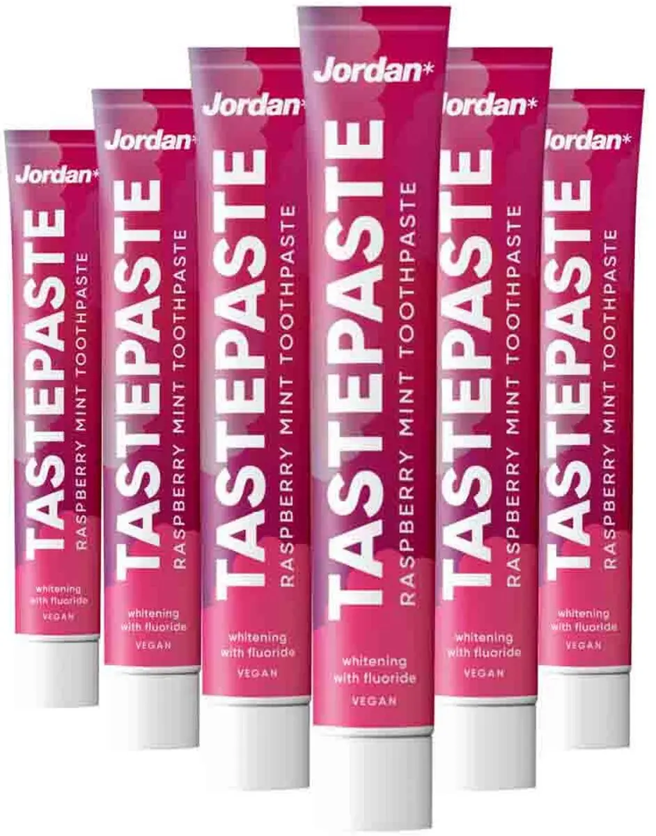 Jordan Tastepaste Raspberry Mint - 6x50ml