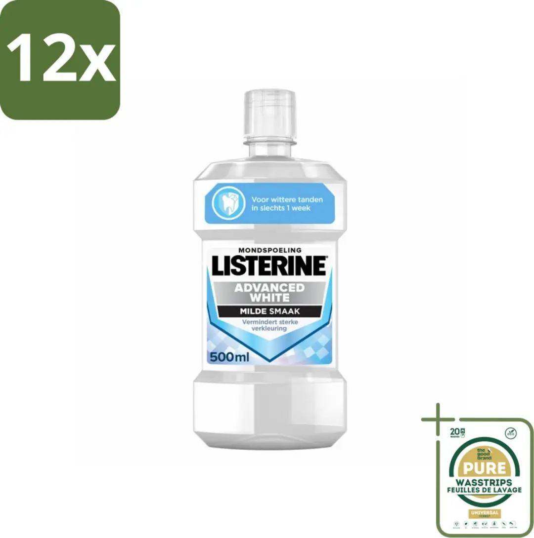 Listerine Advanced White Mondwater 500ml