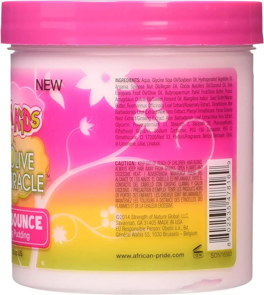 African Pride Dream Kids Olive Miracles Ontklittende Crème 425ml