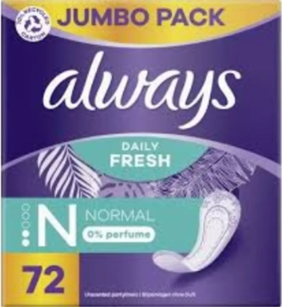 Always Daily Fresh Inlegkruisjes Normal