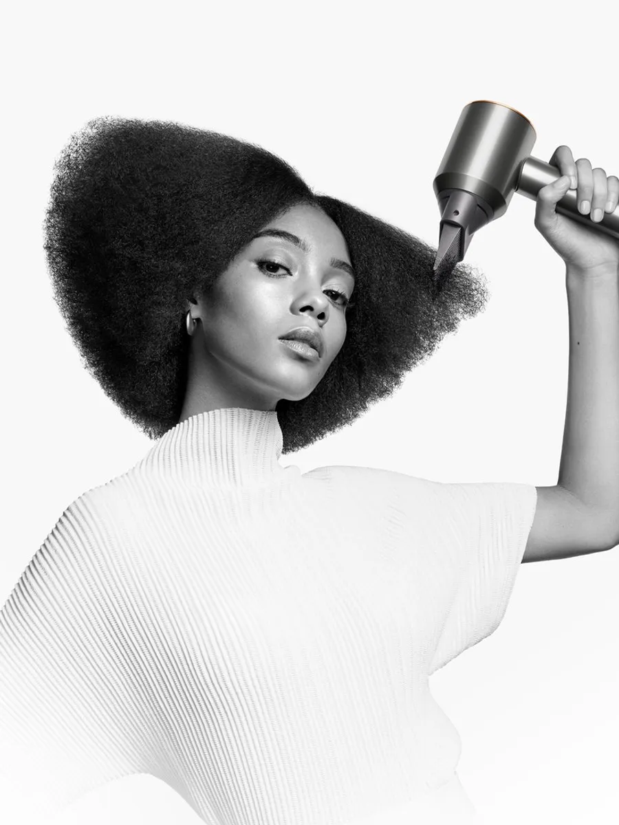 Dyson Supersonic Curly+Coily Föhn - Pruisisch Blauw/Koper